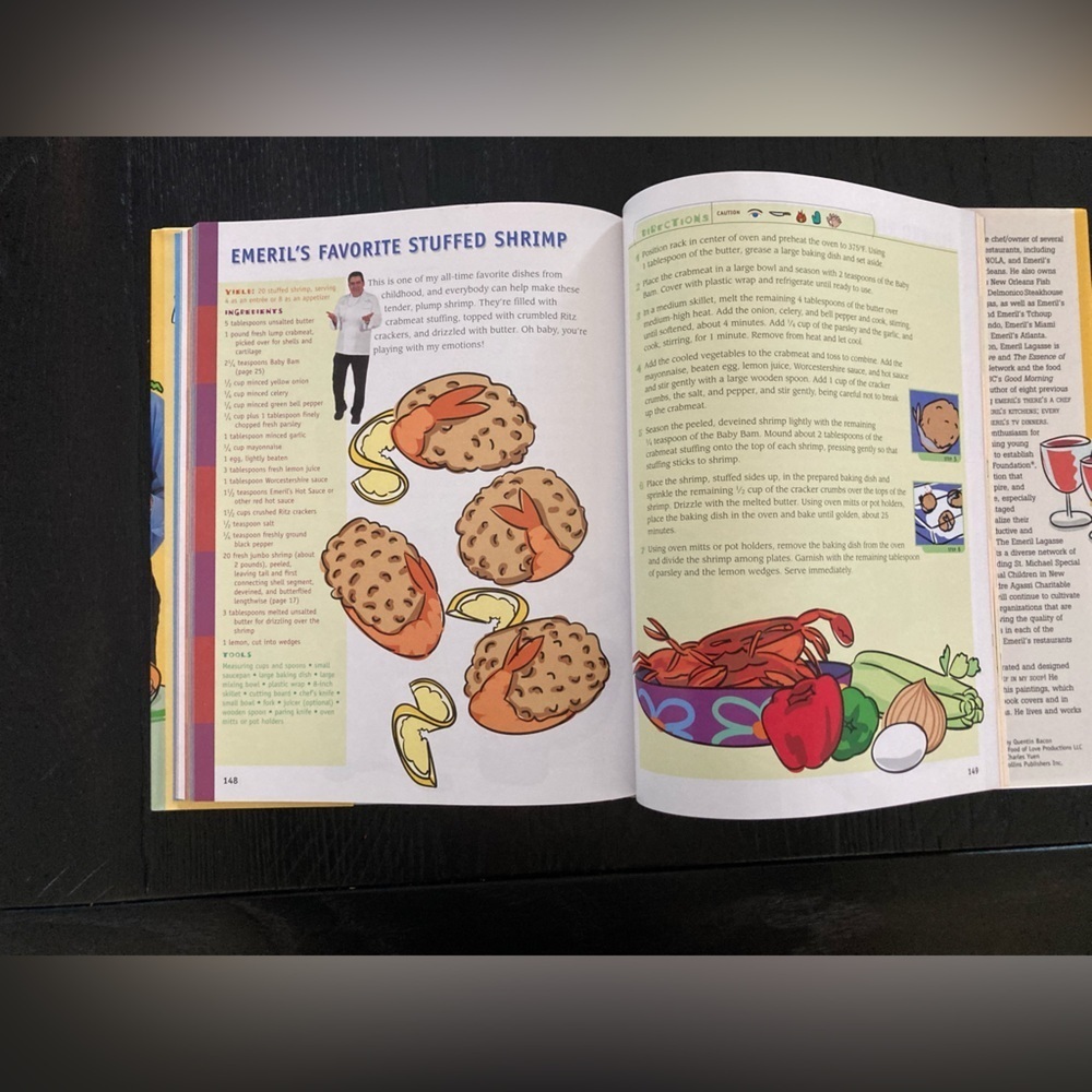 Emeril Lagasse autograph cookbook - Picture 6 of 8